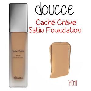 New Doucce Cache Creme Satin Foundation YD11 (Yellow Undertone Dark)
